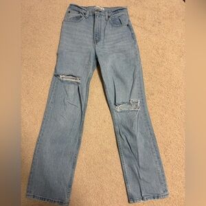 Abercrombie & Fitch The 90’s Straight Ultra High Rise